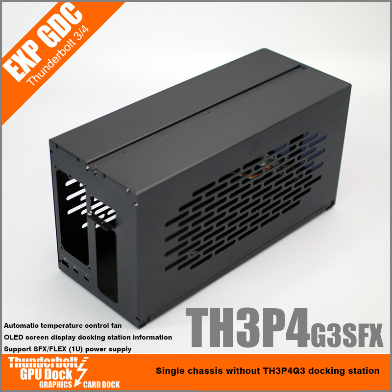 Case for TH3P4G3 Thunderbolt-compatible GPU Dock Metal Frame +