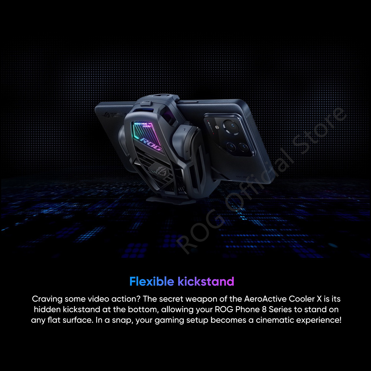 ASUS ROG AeroActive Cooler X For Rog8/8pro、Rog9/9pro Funcooler