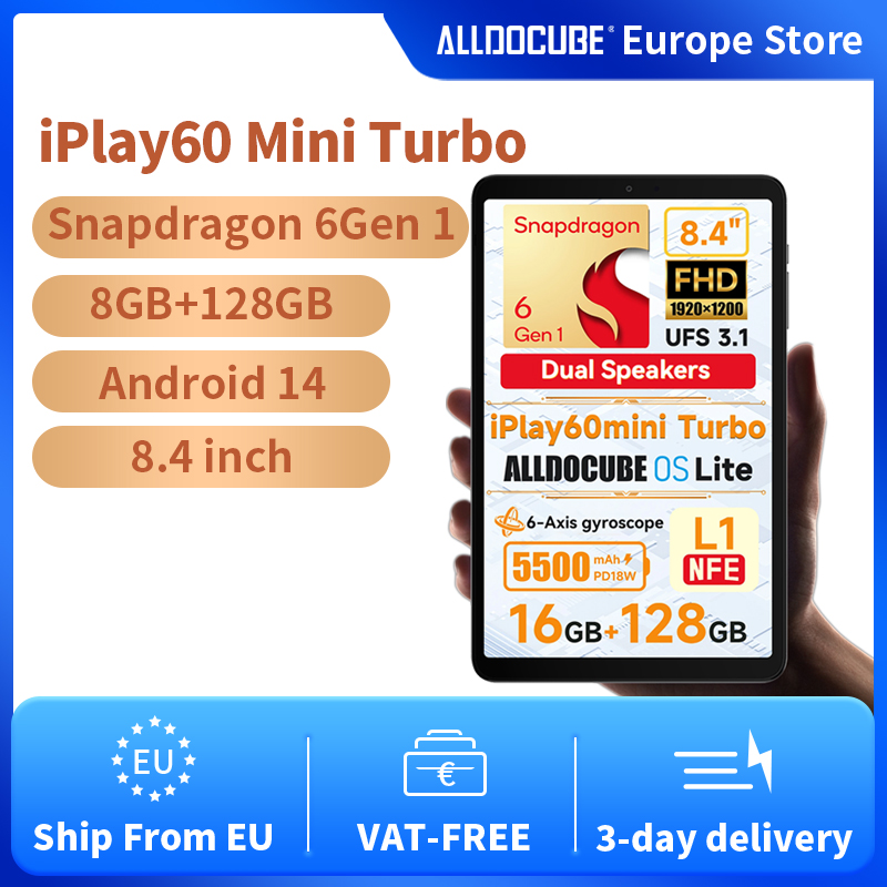 Mini Turbo Tablet Snapdragon 6gen 1,Alldocube-iPlay60インチ