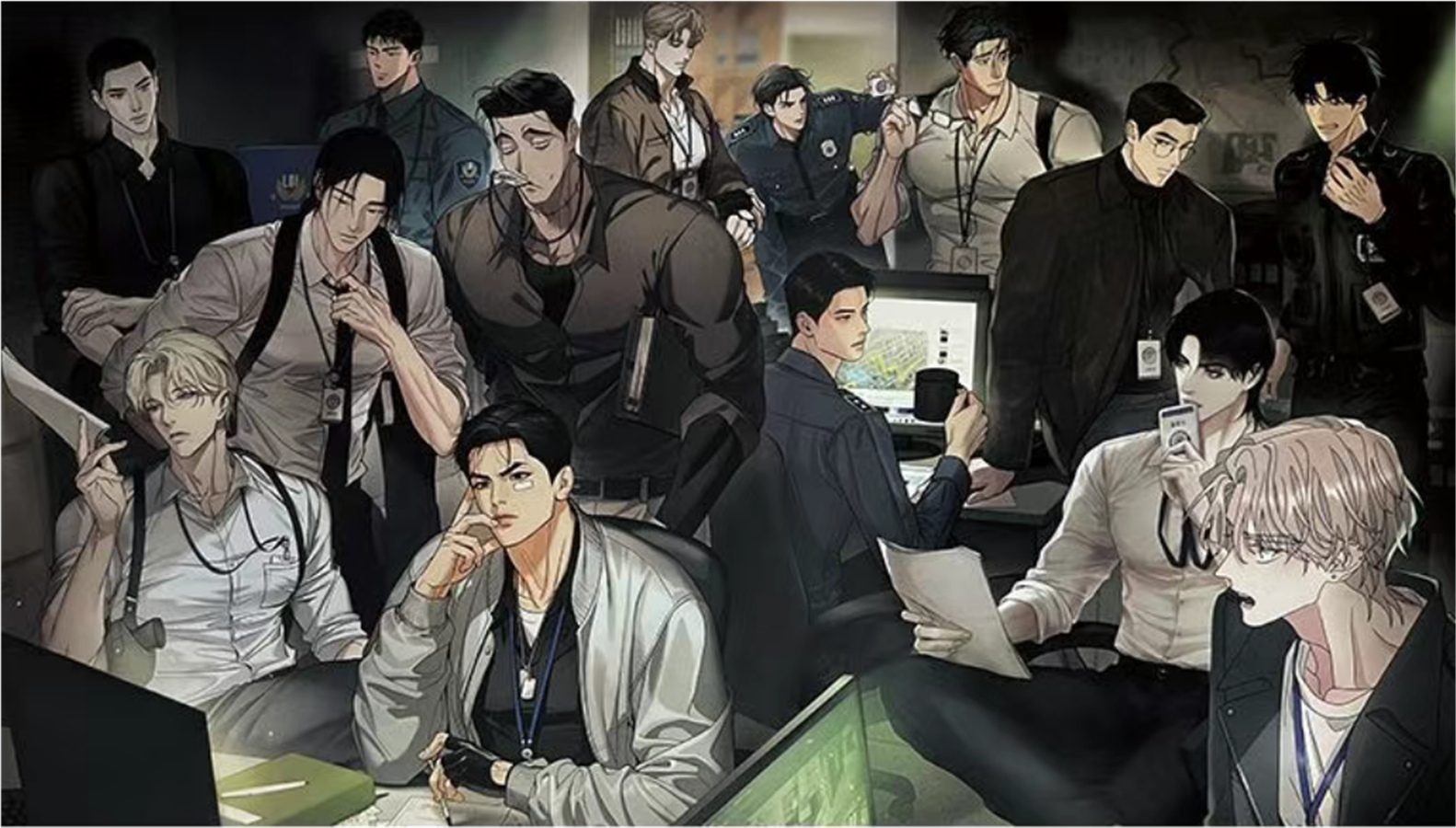 NEW Lezhin 2025 2024 Calendar Poster 2023 Black Rabbit Poster