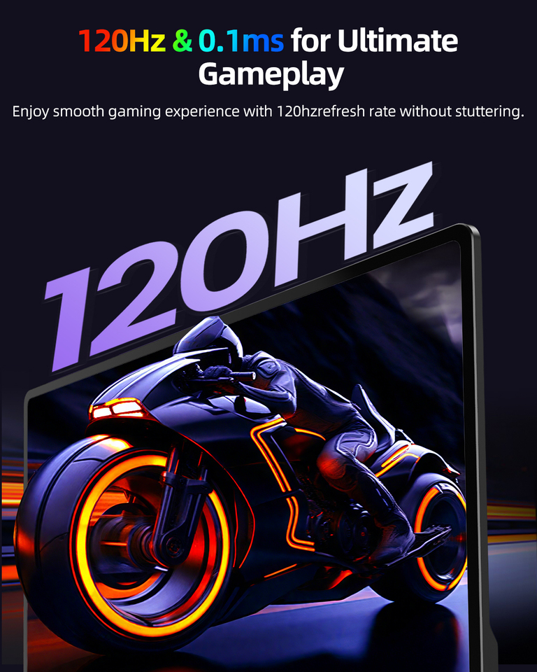 EVICIV OLED 16インチ 3K ポータブル ゲーミング モニター 120Hz 1ms