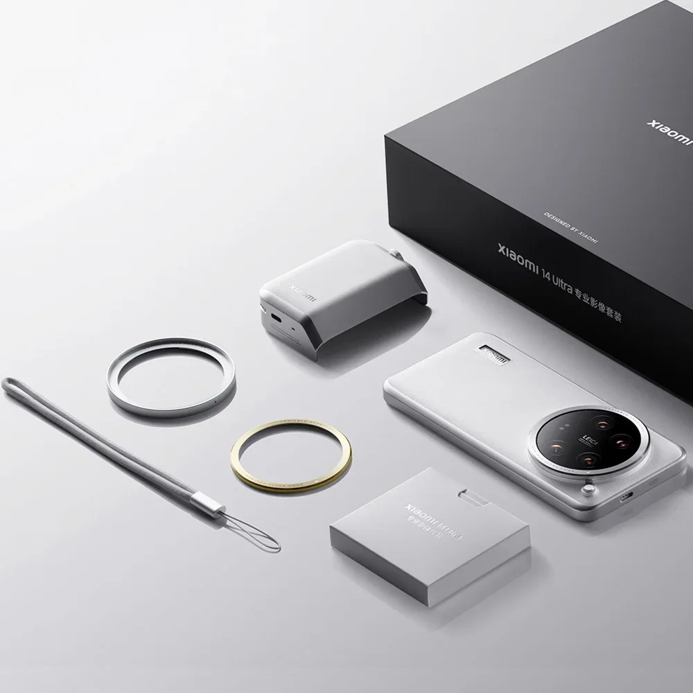 Xiaomi 14 Ultra用オリジナルレザーケース、14Ultraカメラカバーケース
