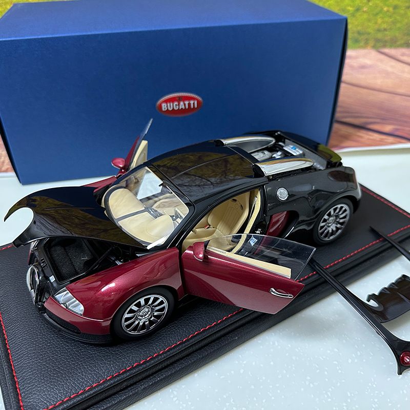 Autoart 1:18 Gibatti veyron eb 16.4合金スポーツカーモデル