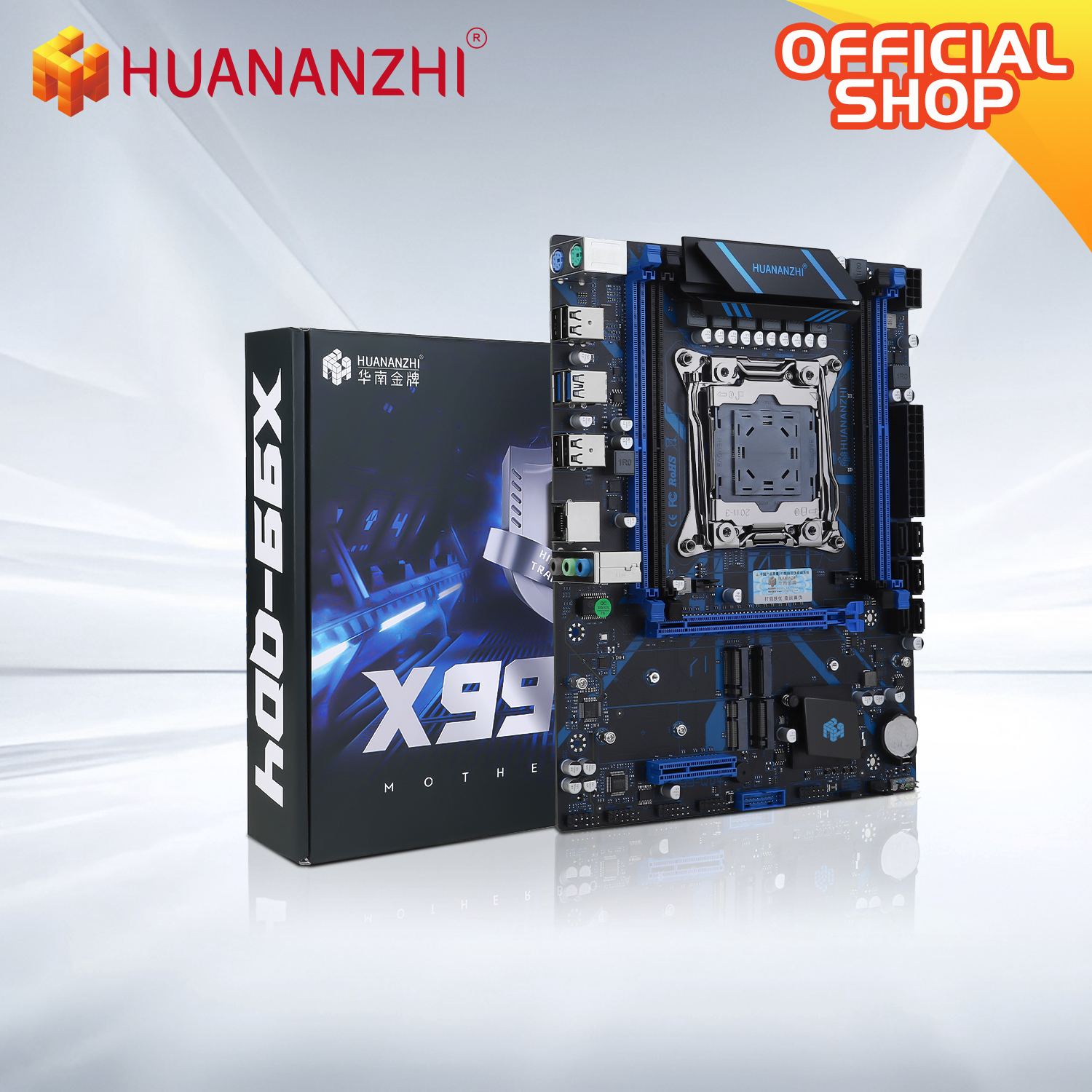 HUANANZHI X99 QD4 LGA 2011-3 XEON X99 Motherboard with Intel E5