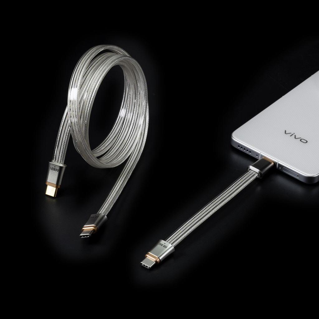 DD DdHiFi TC19CC (Comet) フラッグシップ純銀 USB-C to USB-C OTG