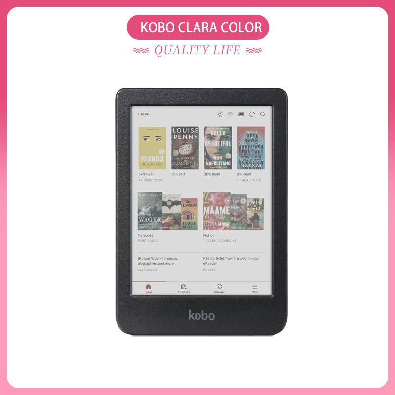 Kobo Clara Color 電子ブックリーダー (16G) 6 インチ防水ポータブル e