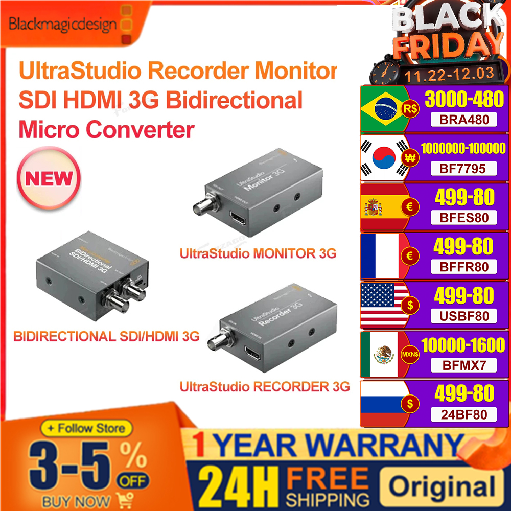 Blackmagic Design UltraStudio Recorder /Monitor/ SDI/HDMI 3G