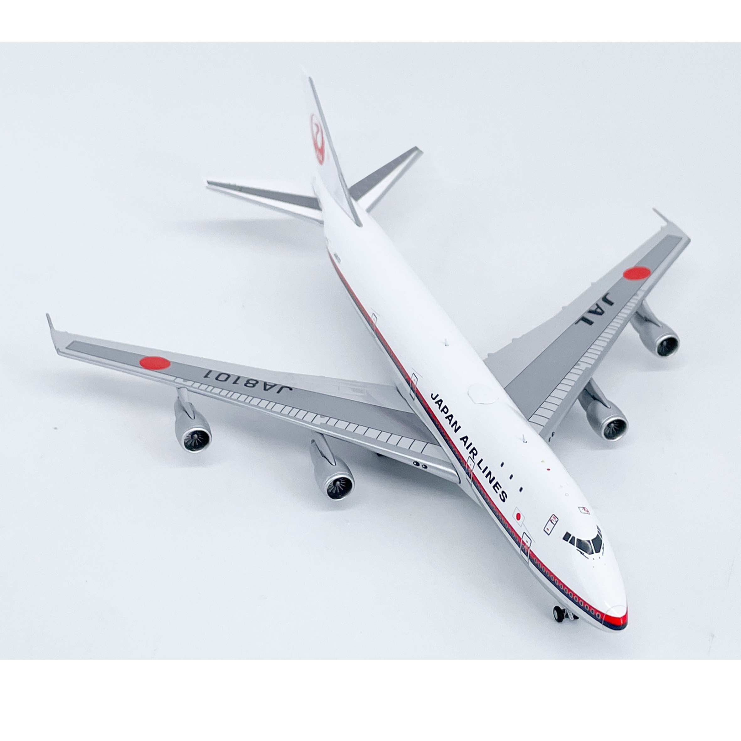 JAL 日本航空 B747-100 旧鶴丸 JA8101｜HX 1/400 JAL 日本航空 B747