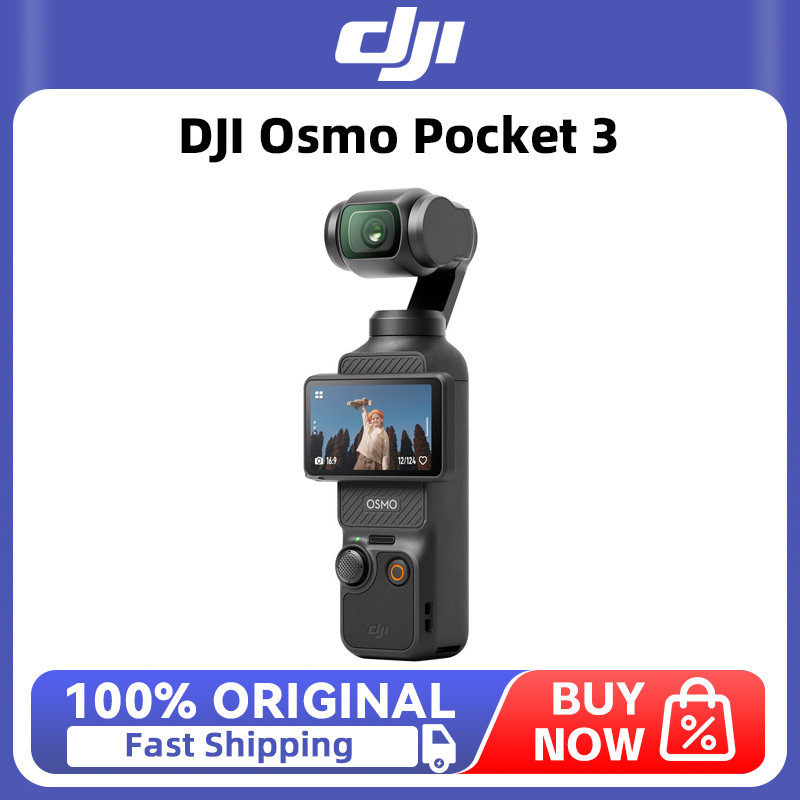 DJI Osmo Pocket 3 Pocket-Sized New 1-Inch CMOS &4K/120fps 2-Inch