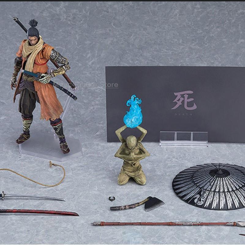 Anime Figma 483-DX Game SEKIRO Figure Shadows Die Twice Action