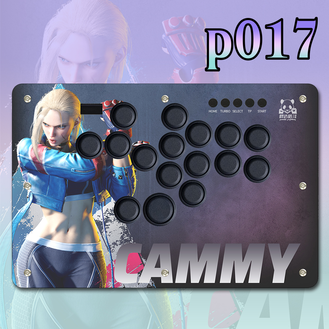 Panda Hitbox Standard 16Keys No RGB Custom Panel Fighting Game