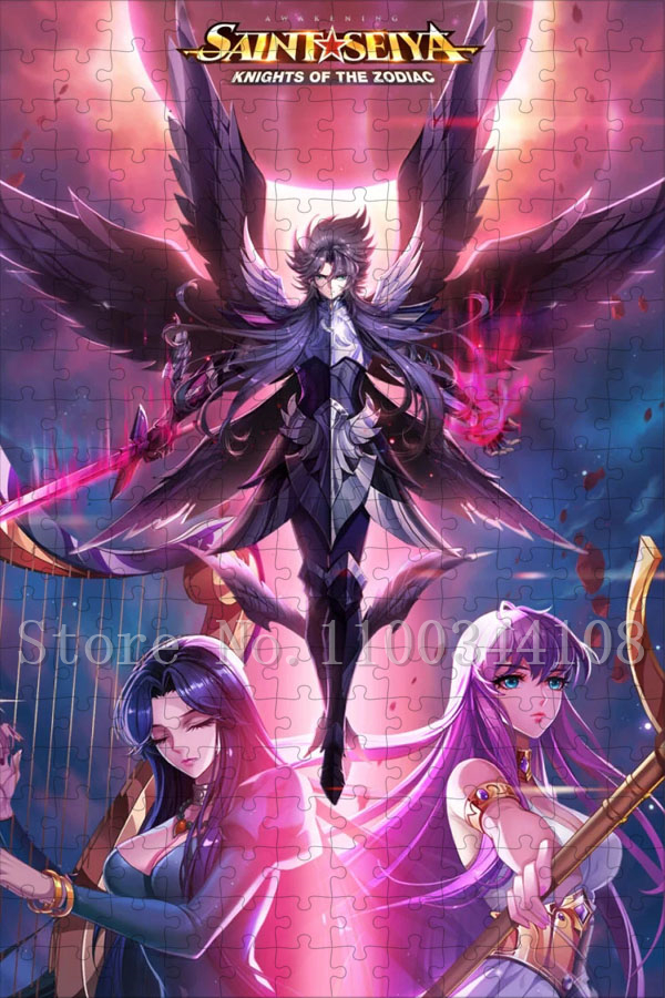 300/500/1000ピース 聖闘士星矢 パズル 大人向け クラシック 日本