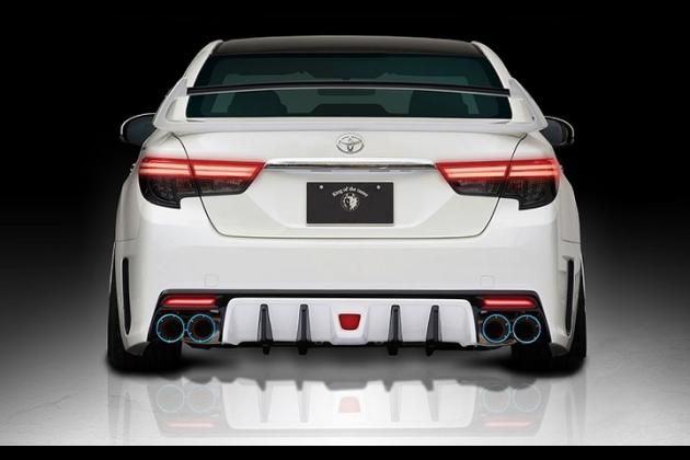 130 マークX G`s ROWEN リヤディフューザー FRP製 / 品揃え多数の