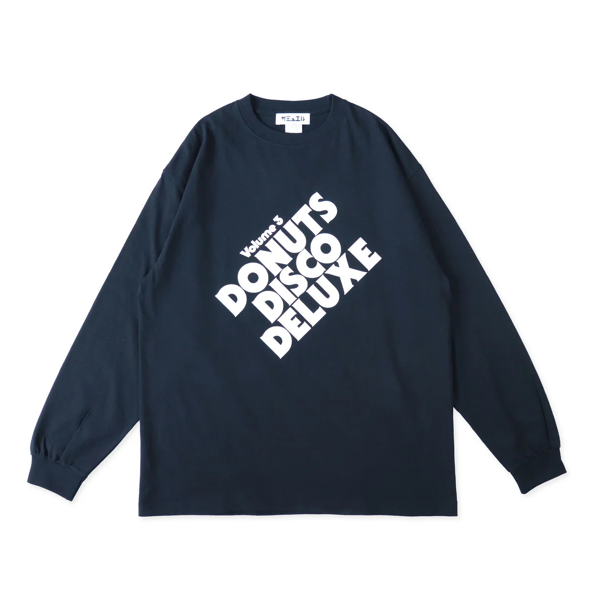 SM-03 | SAMUEL DONUTS DISCO DELUXE Vol.3 LONG SLEEVE TEE | Color:White