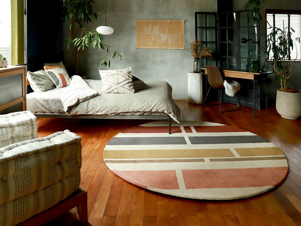 送料無料】ペル ウール ラグ サークル | 家具・インテリア a.depeche