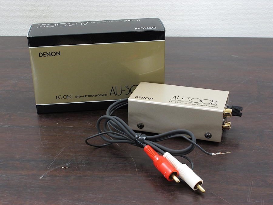 デノン DENON AU-300LC 昇圧トランス 元箱付 @33530 / 中古オーディオ