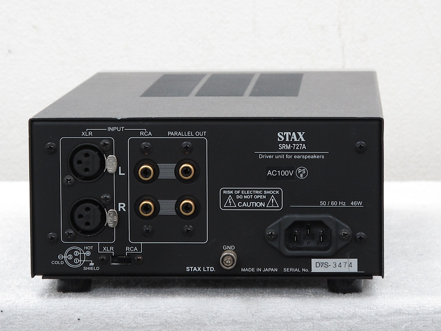 スタックス STAX SRM-727A ヘッドフォンアンプ @34654 / 中古