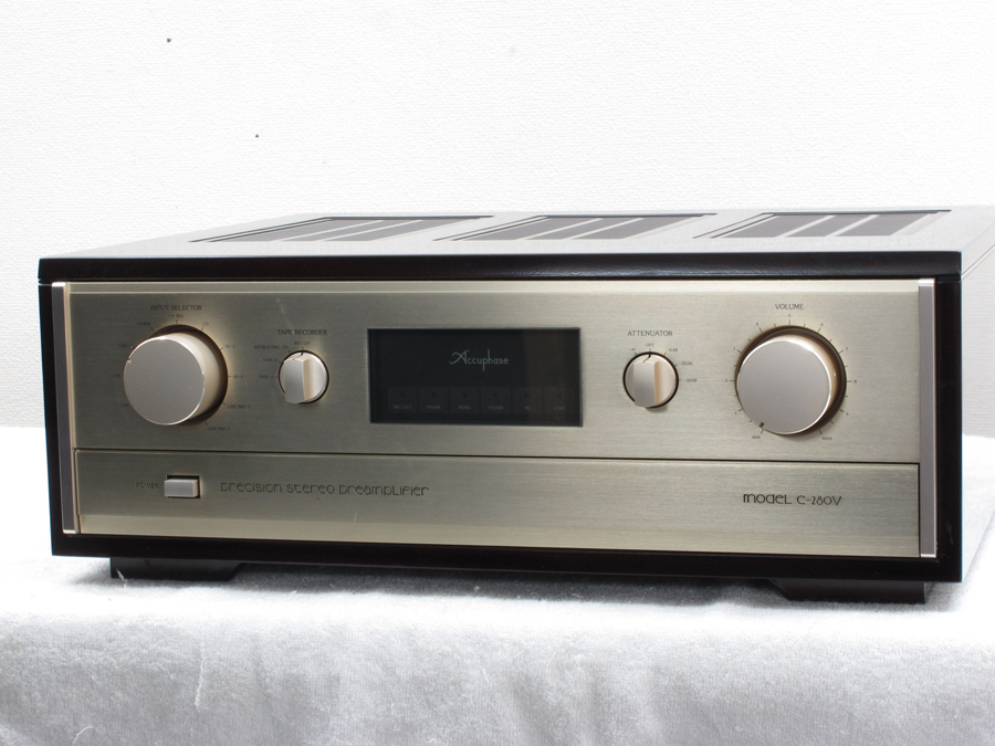 アキュフェーズ Accuphase C-280V プリアンプ 元箱付き @36892 / 中古