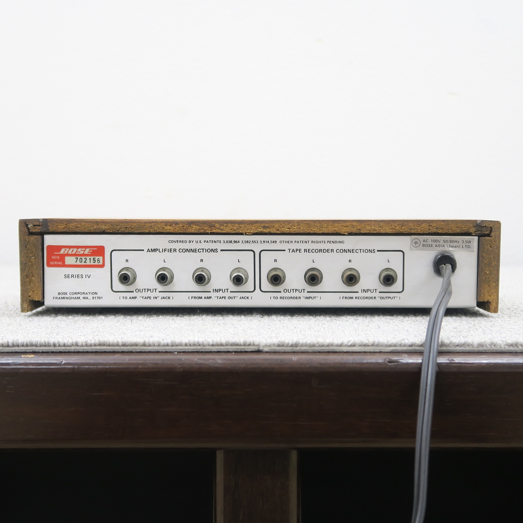 ジャンク】ボーズ BOSE 901 Ⅳ スピーカーペア スタンド付き【元箱