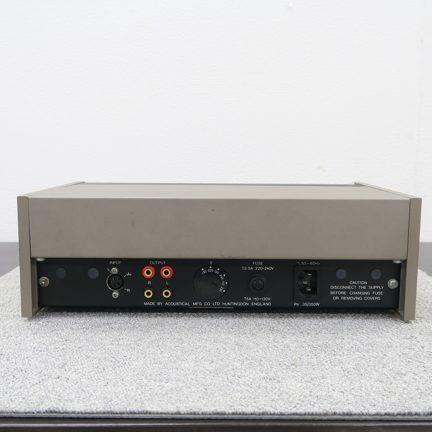 現状】QUAD 405-2 パワーアンプ クォード @55874 / 中古オーディオ買取