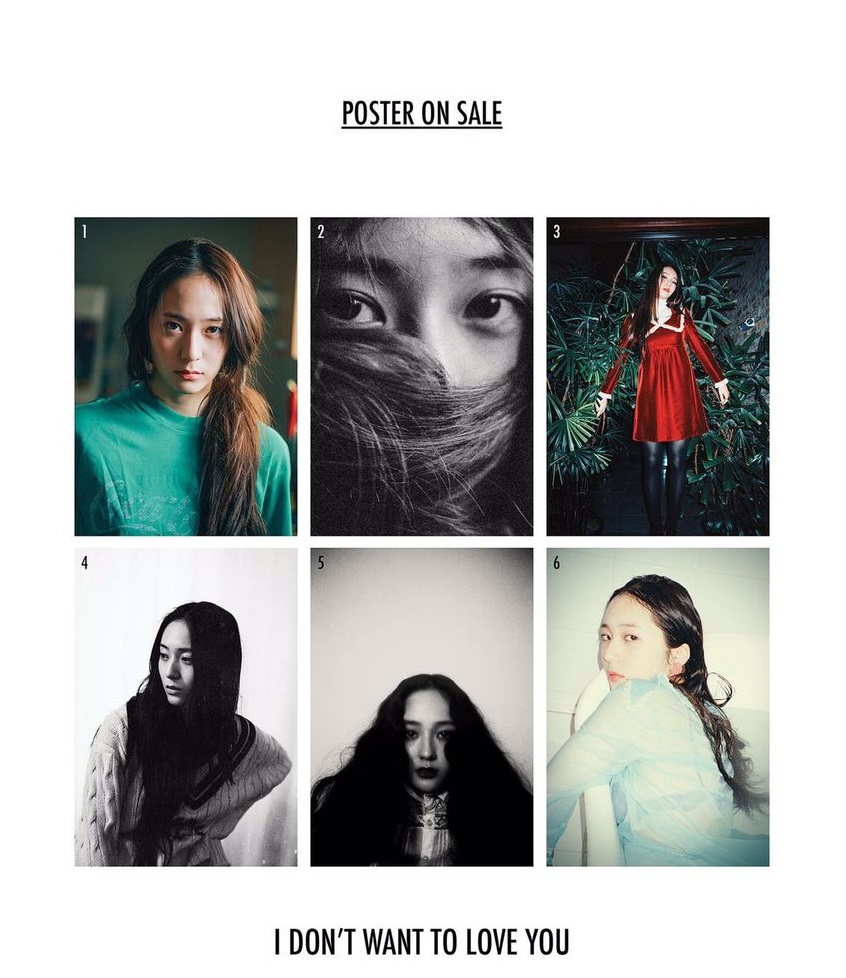ORDER] Krystal's Artbook 'I Don't Want To Love You' Photobook and