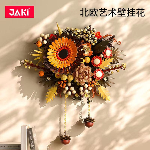 JAKI JK2511 Nordic Art Wall Flower-Afobrick