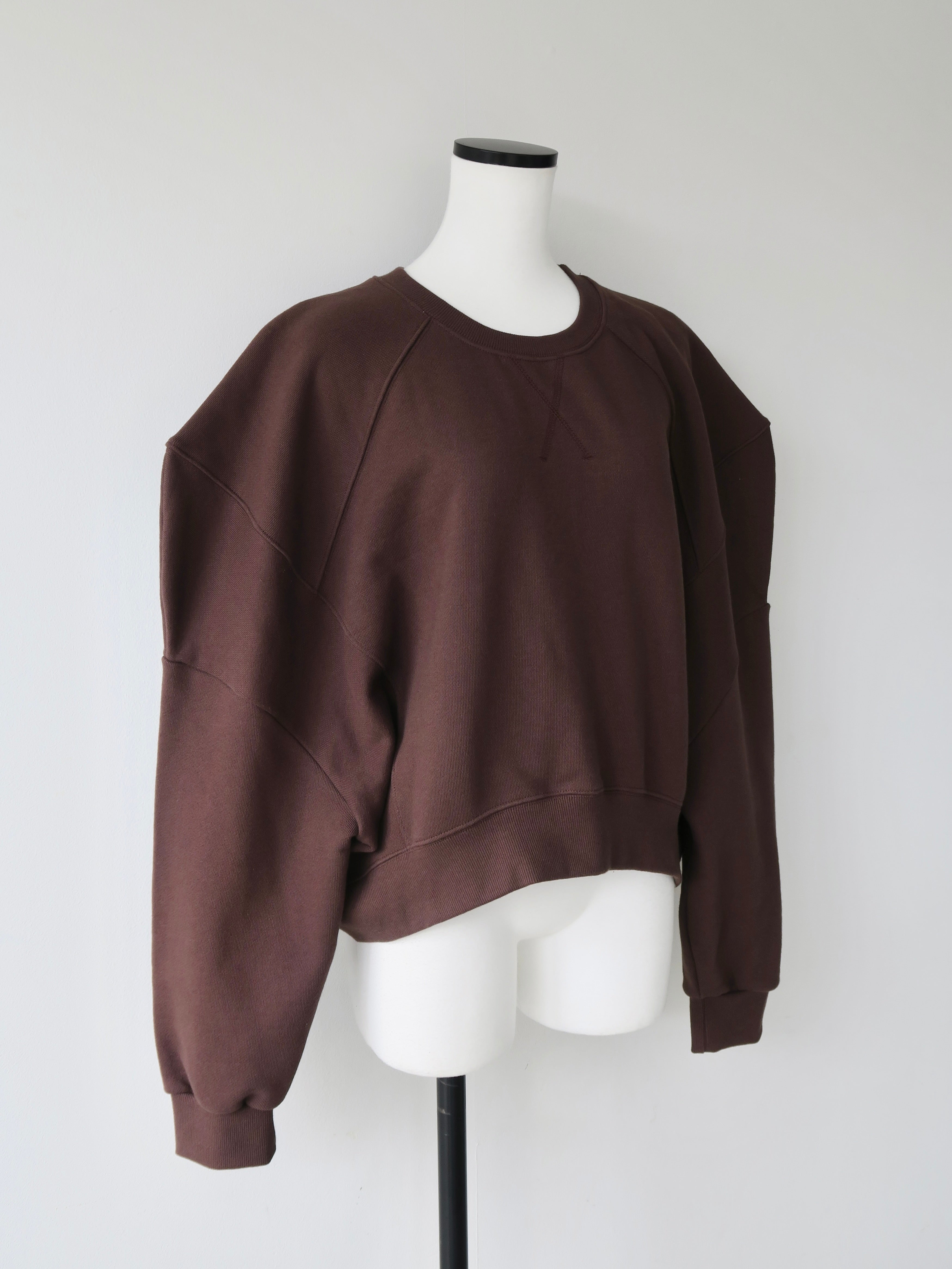 PUFF SLEEVE SWEAT - 起毛なし - – AMOMMA