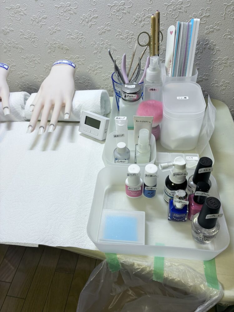 最新】ネイリスト検定 2級 テーブルセッティング例 | 福岡県久留米市