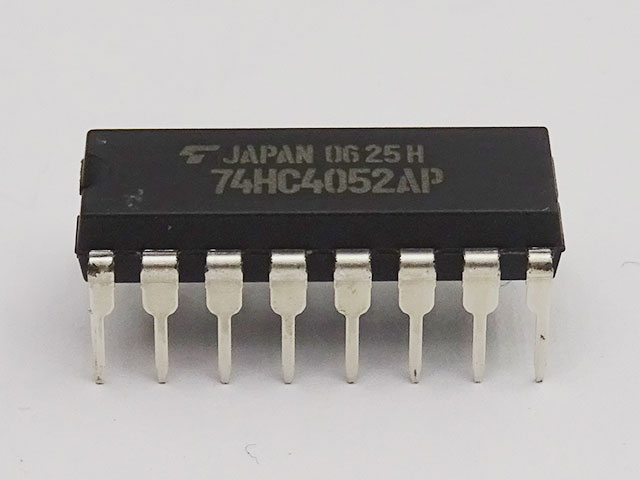 アナログマルチプレクサー TC74HC4052AP: 半導体 秋月電子通商-電子
