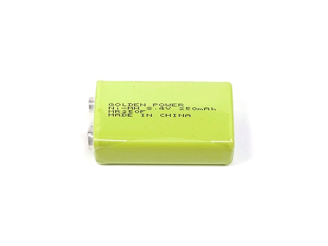006P形ニッケル水素充電池(NiMH) 8.4V250mAh MR250F: 電源・トランス