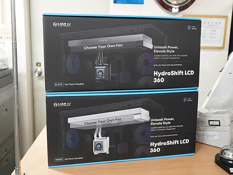 魅せるセミチューブレス”な簡易水冷クーラー「HydroShift AIO」に