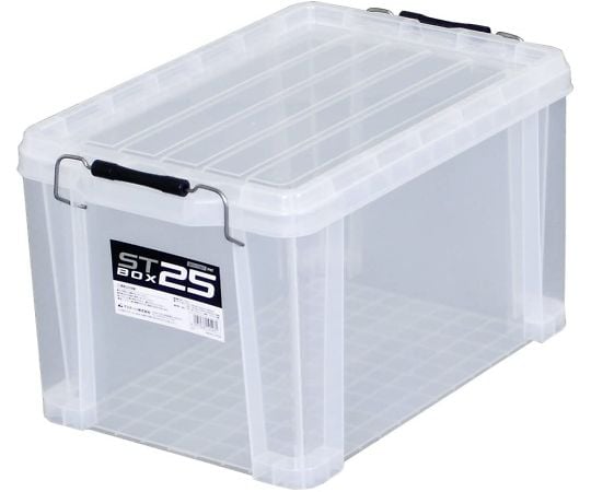 61-3519-55 STボックス #25 クリア 443154 【AXEL】 アズワン