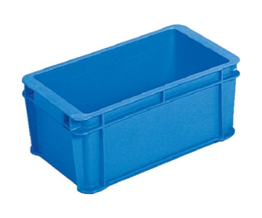 61-3186-89 ボックス型コンテナー 201001 サンボックス#10 ブルー SK