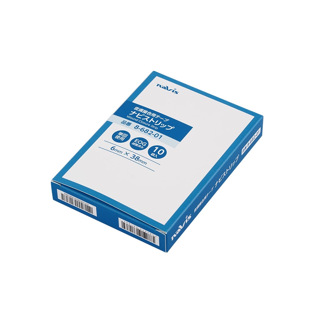 8-682-01 ナビストリップ（皮膚接合用テープ）6×38mm 6本×10袋入 SC638