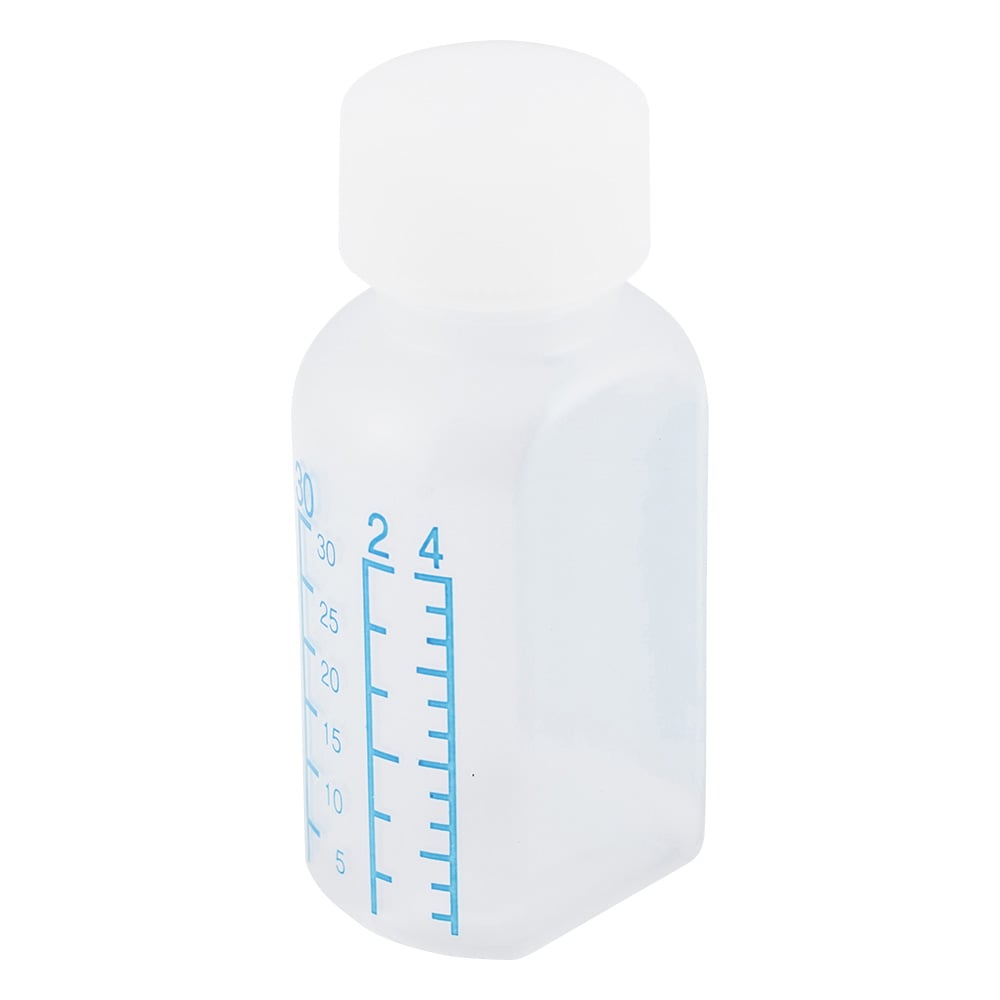 8-9666-01 投薬瓶（カラー目盛付） 30mL 未滅菌260本入り 【AXEL