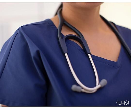 0-8220-01 ハーベーDLX聴診器 ダブルヘッド ブラック 5079-325 【AXEL