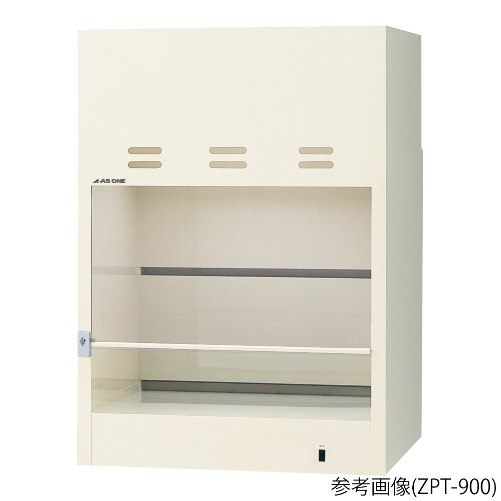 3-2048-12 ラボドラフト（PVC・W900・卓上タイプ） ファン付き ZPTF