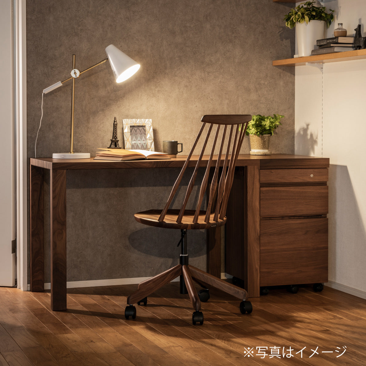 カリモク ワゴン ウォールナット 幅40.8cm ボナシェルタ ST0057XR