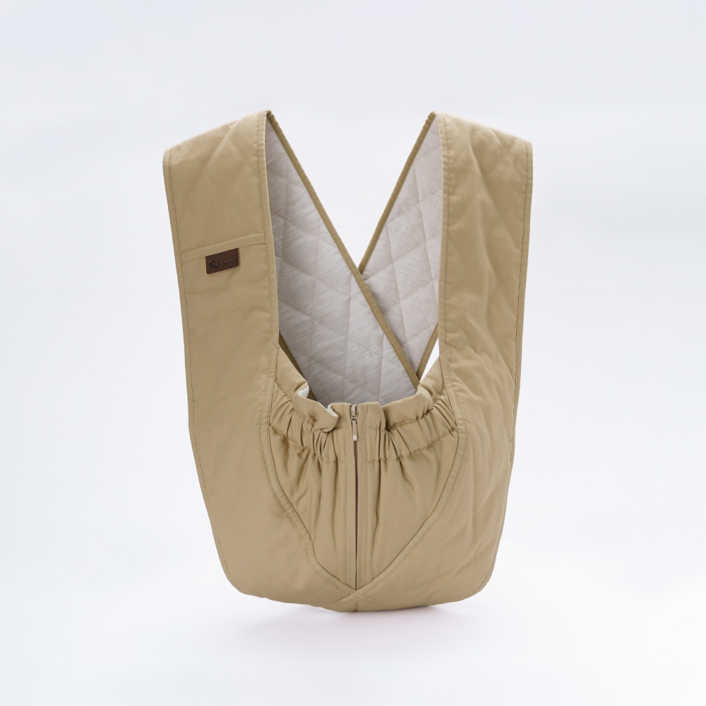 エアリコ抱っこ紐「プレミアム」ミルクティ | AIRRICOBABY