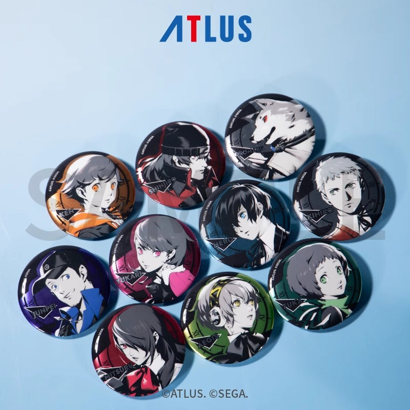SEGA Store 中国限定 P3R ペルソナ3 リロード 缶バッジB 【1BOX