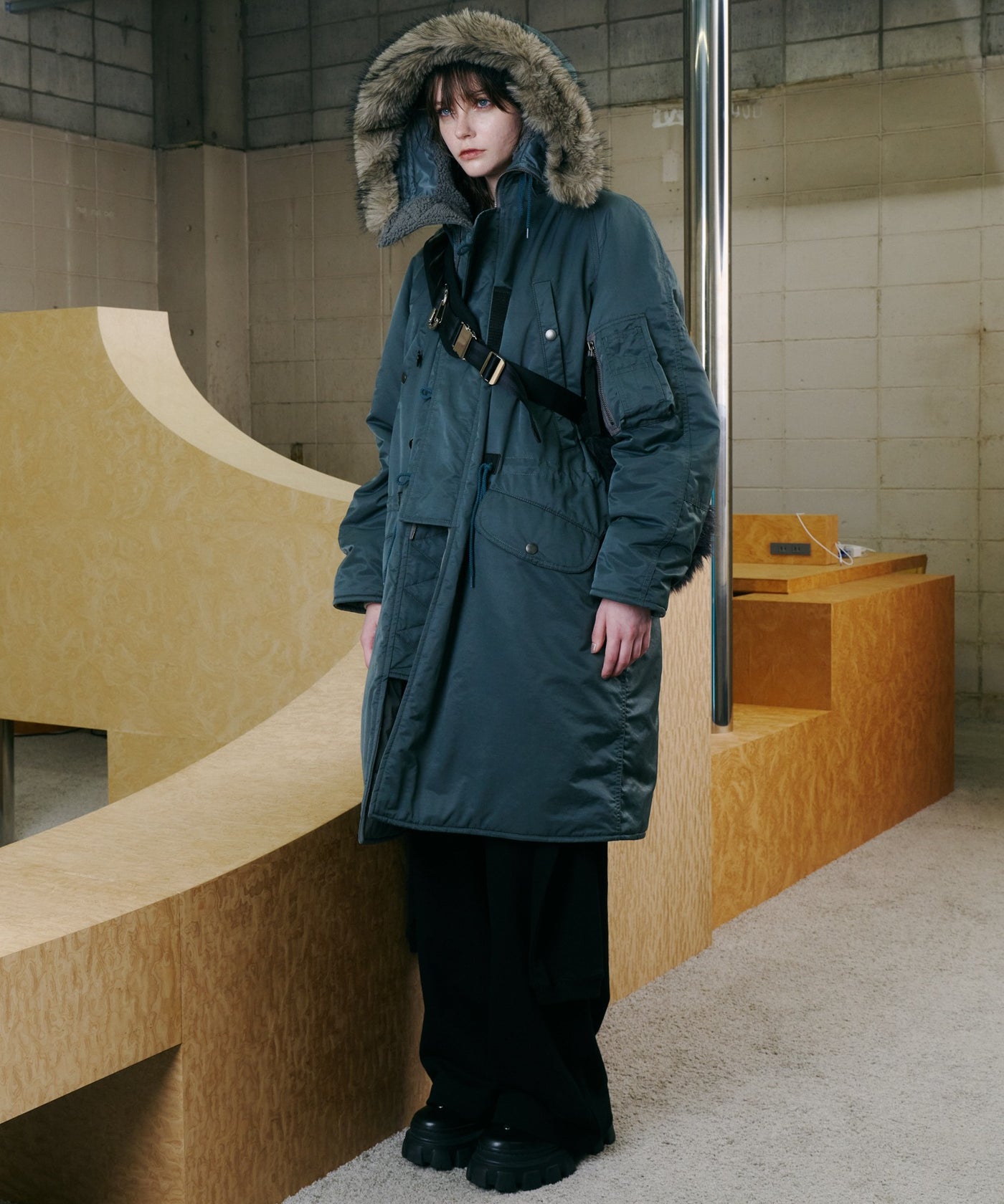 AIVER N-3フライトコート