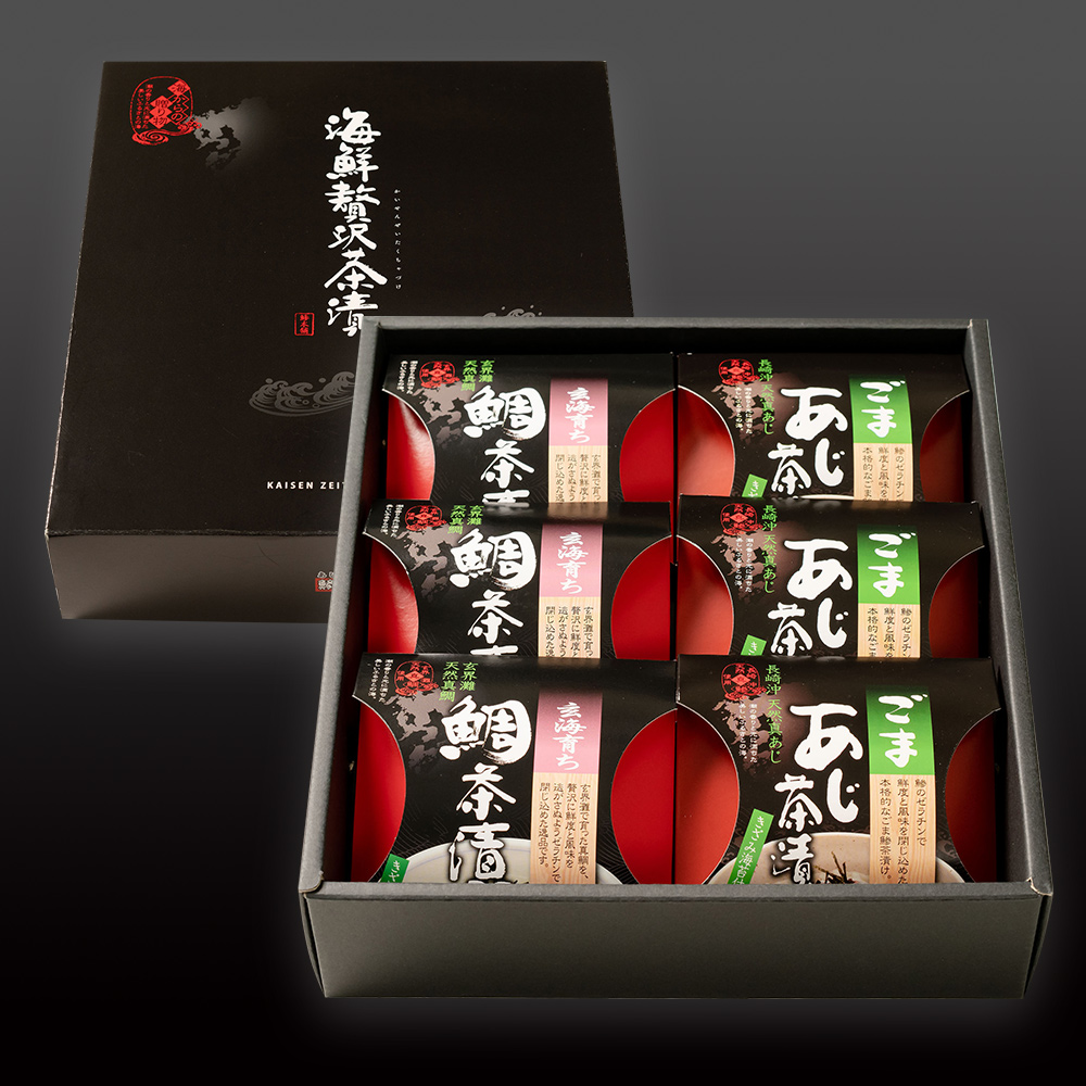 茶漬けセット岬～みさき～6個入 - 鯵本舗（あじほんぽ）| 公式