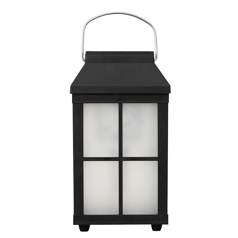 ゆらぎソーラー フレイムランタンライト ウェスタ マットブラック 交換