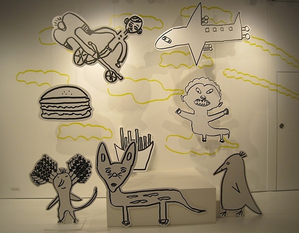 浜田雅功展「空を横切る飛行雲」 レビュー | あみゅーぜん