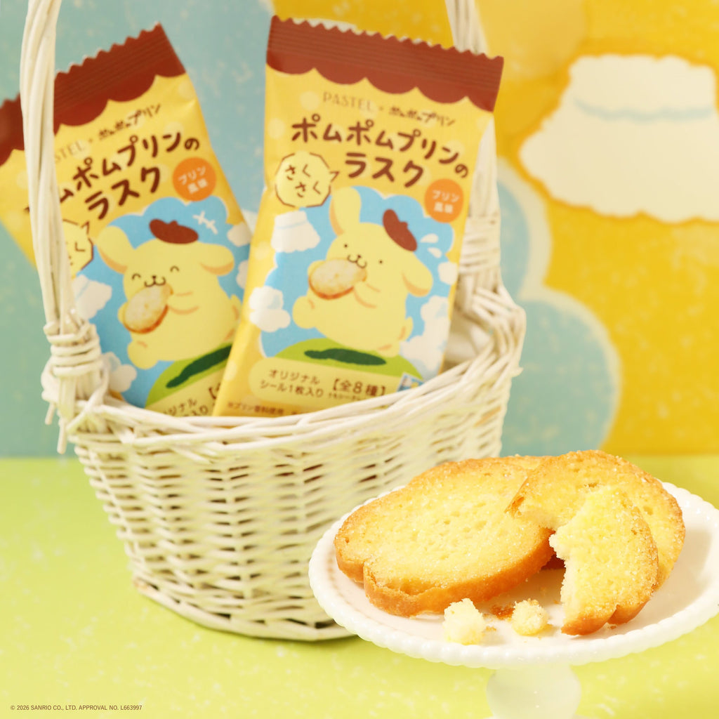 🍮PASTEL×ポムポムプリン🍮ランダムエコバッグ5種コンプリートセット