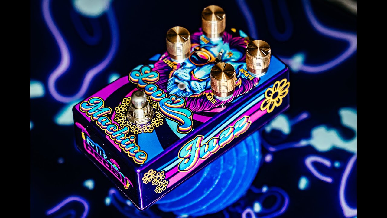Vintage Fuzz Pedal with Octave Boost - Love Machine™ – AllPedal