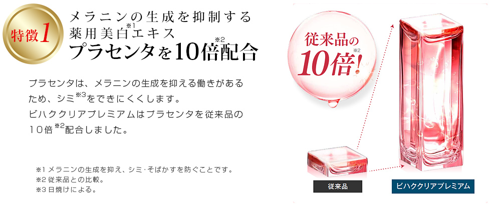 公式】シミ対策オールインワン美白ゲルクリーム ビハククリア