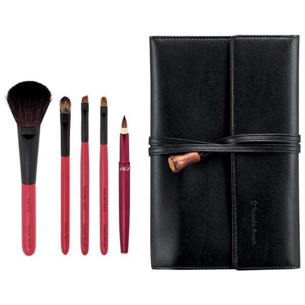 Takeda Brush / 熊野筆 スターターセット ブラシケース付を贈るなら