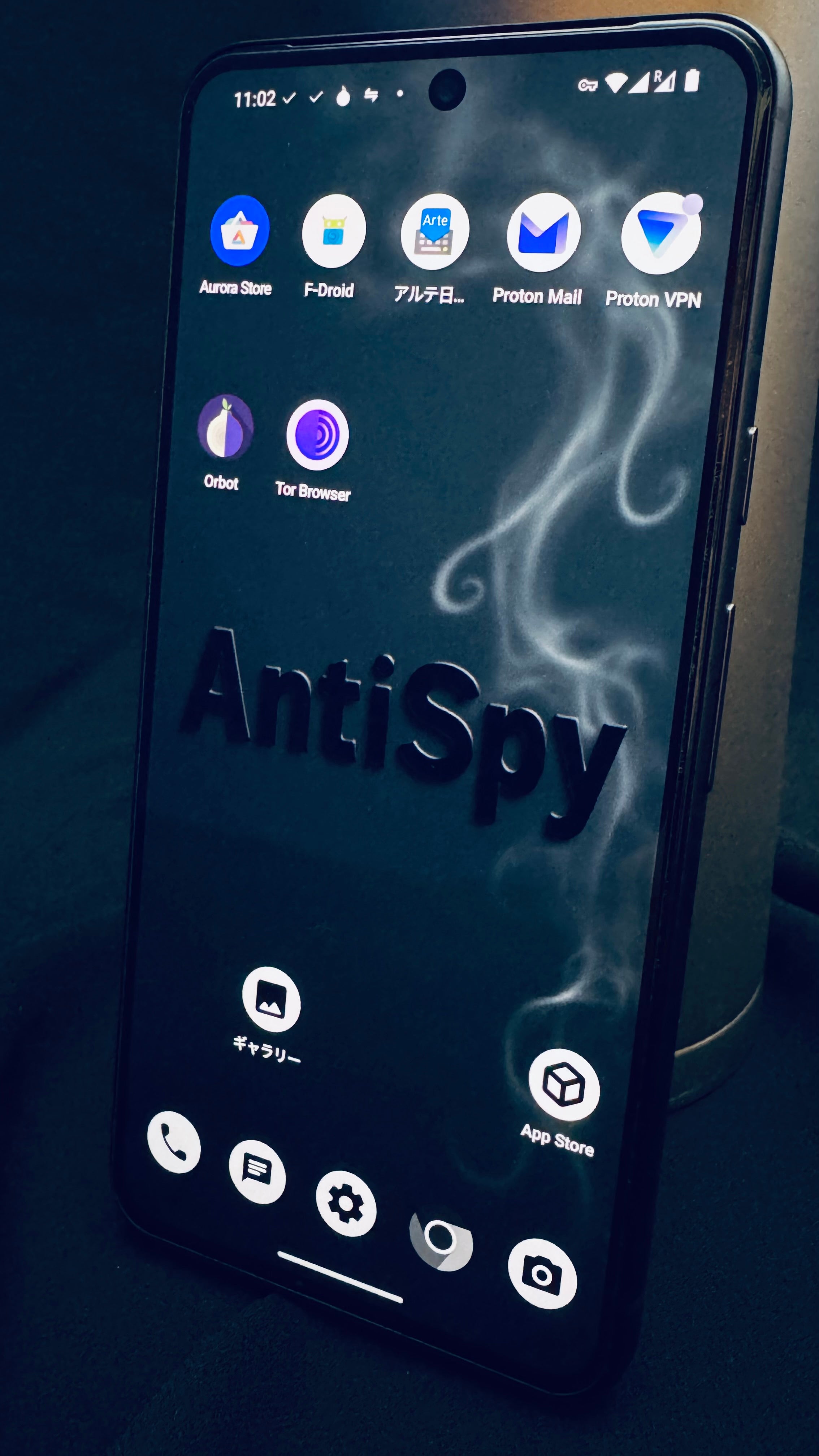 所有されているPixelにAntiSpyPhoneをインストール – AntiSpyPhone