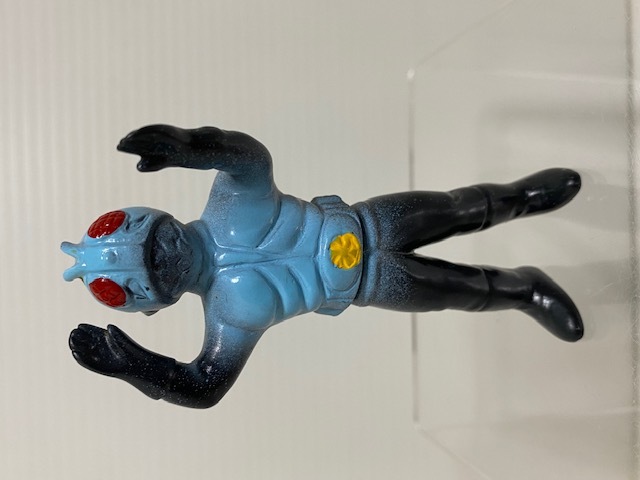昭和レトロ☆仮面ライダー☆ソフビ人形 9．2cm 70年代 当時物